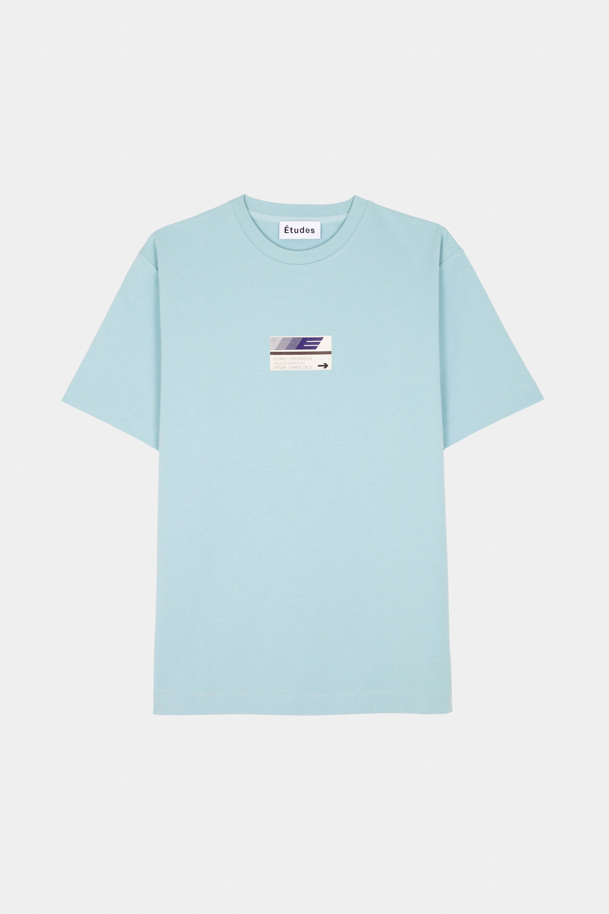 ÉTUDES WONDER TICKET LIGHT BLUE T-SHIRTS 2